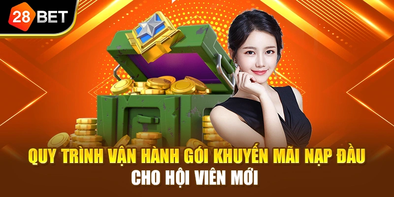 Quy trình vận hành gói khuyến mãi nạp đầu cho hội viên mới